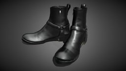 Low Poly Fashionable Boots
