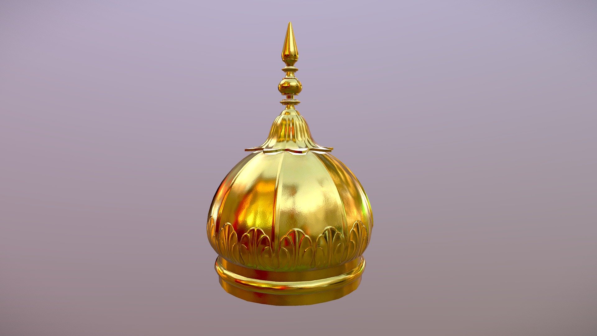 Harimandir Sahib Gold Dome - 3D model by Sikh Museum Initiative (@SikhMuseumInitiative) 3d model