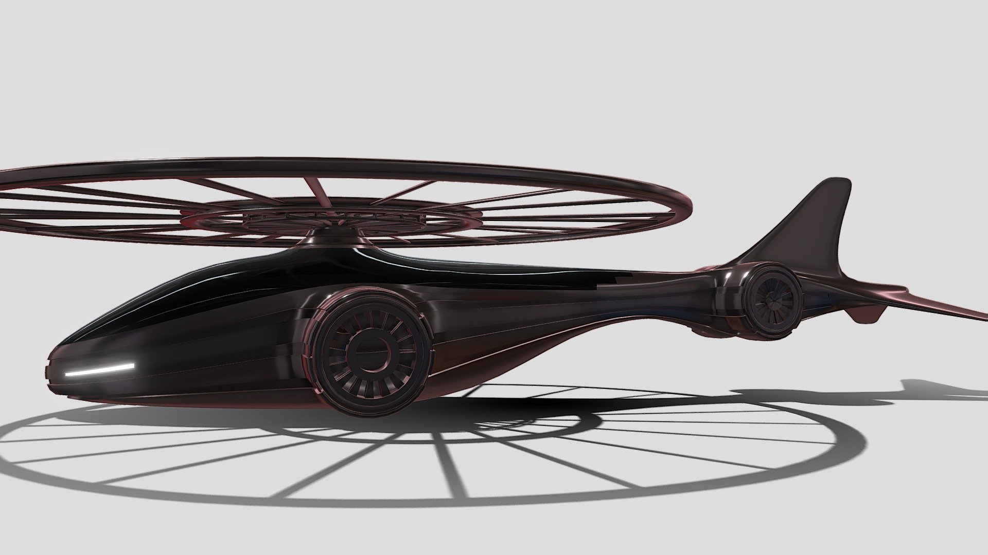 Detailed 3d model of a futuristic drone

Conceptual design by Giimann 3d model