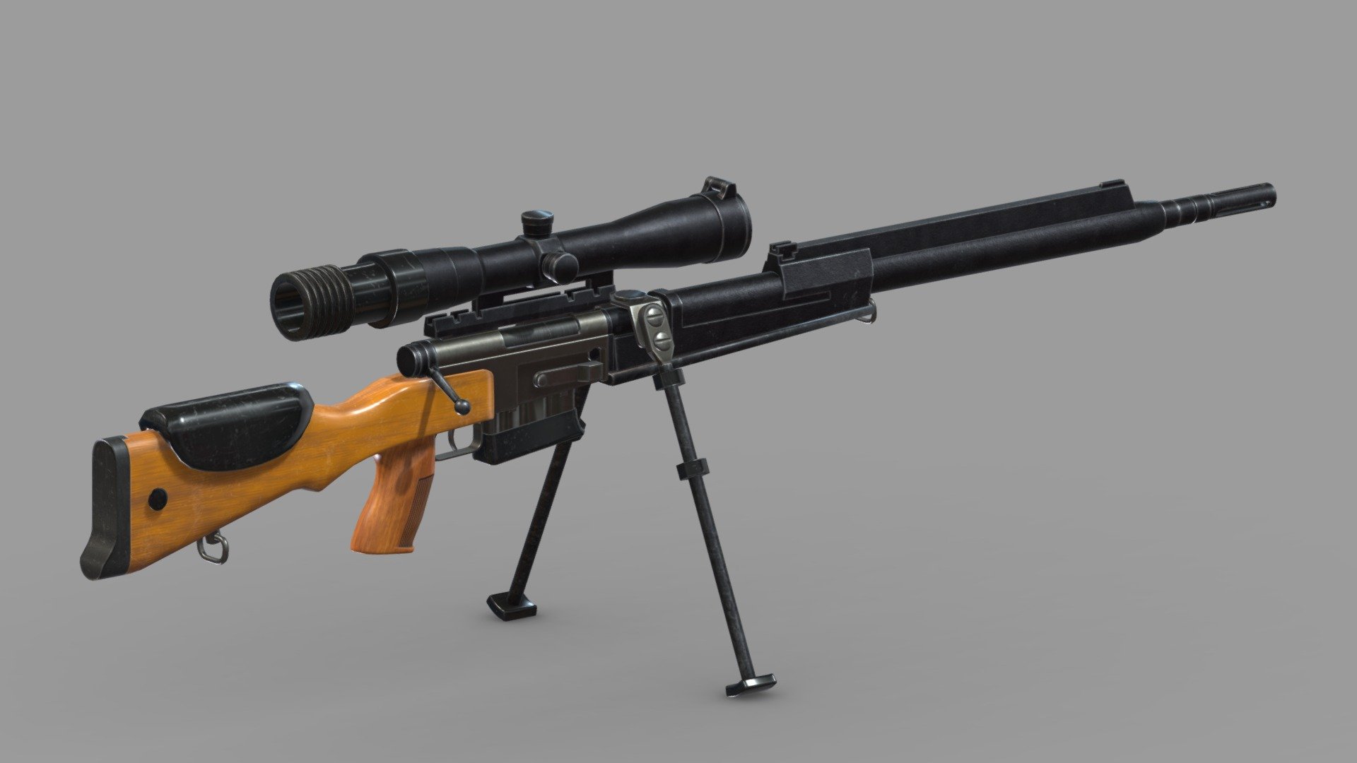 Hi, I'm Frezzy. I am leader of Cgivn studio. We are finished over 3000 projects since 2013.
If you want hire me to do 3d model please touch me at:cgivn.studio Thanks you! - FR F2 Sniper Rifle Low Poly Realistic PBR - Buy Royalty Free 3D model by Frezzy3D 3d model