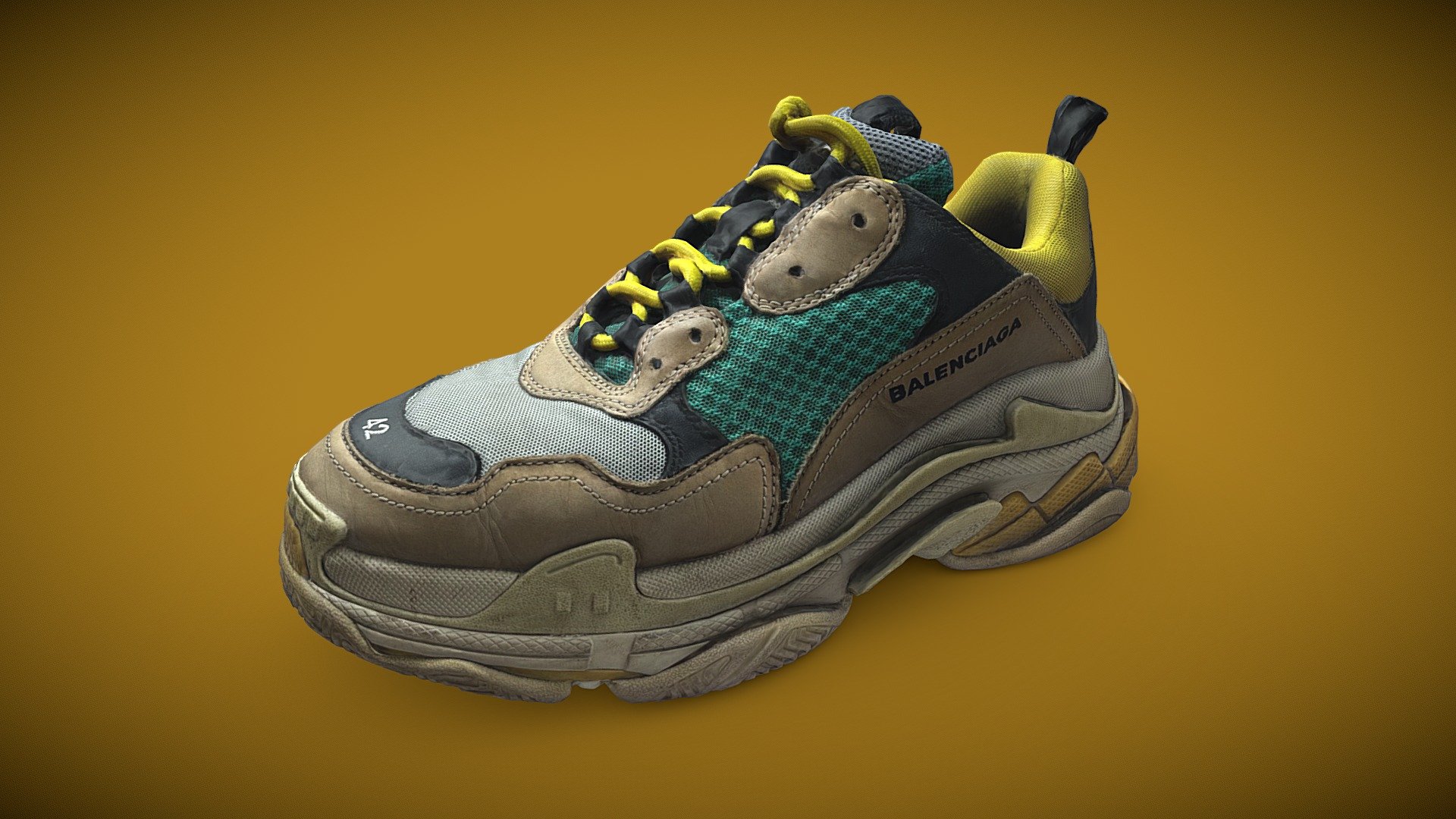Balenciaga Triple S Yellow Green

Using Meta Vision, a Photoscan program created by MetaBank

[Model number] [Style code] 483513W06E37070/516440W09O27070

[Release date] -

[Color] BEIGE  /GREEN-YELLOW - Balenciaga Triple S Yellow Green - Buy Royalty Free 3D model by meta vision (@animakid) 3d model