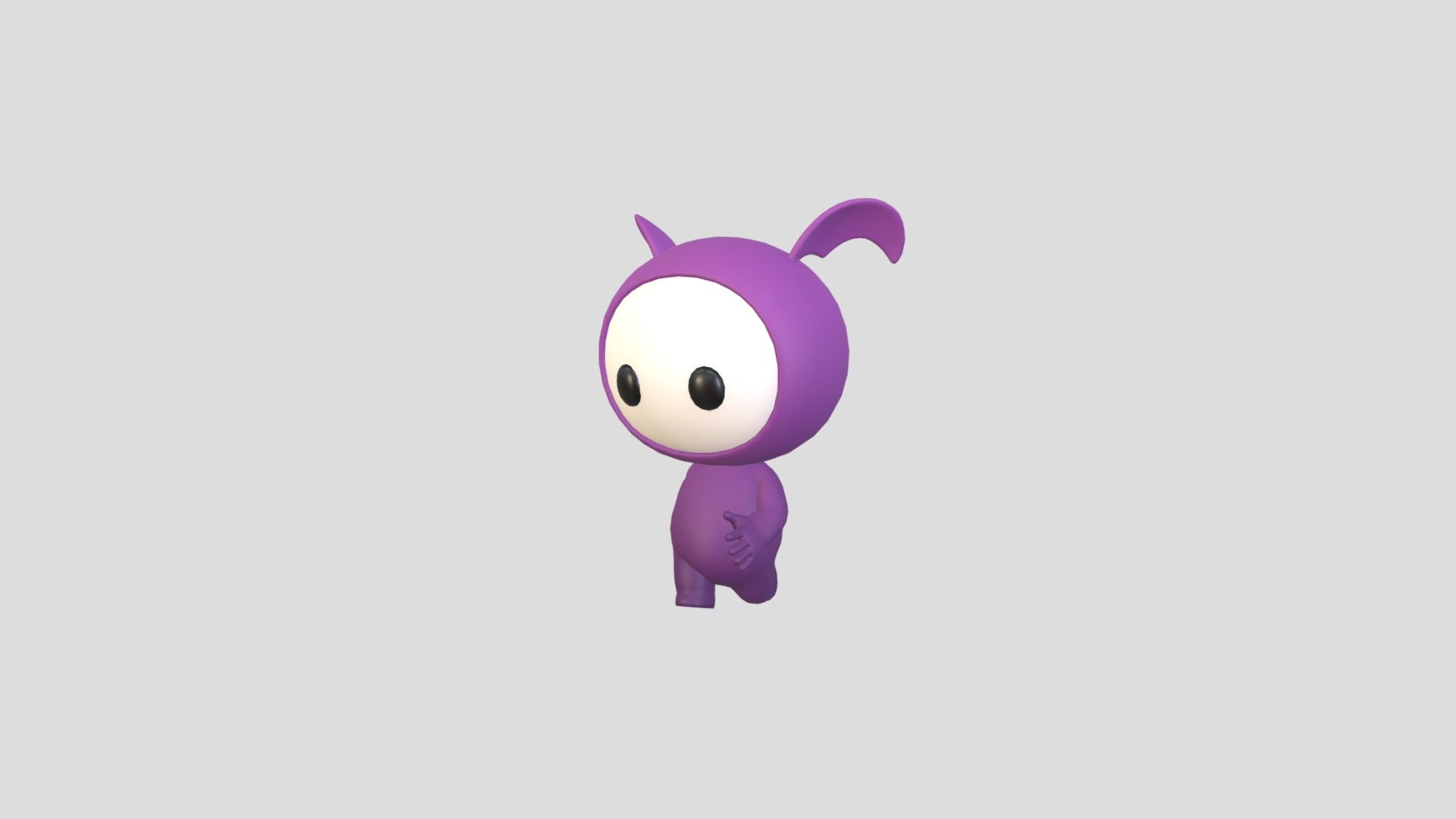 Rigged Purple Mascot Character 3d model.      
    


File Format      
 
- 3ds max 2024  
 
- FBX  
 
- OBJ  
    


Clean topology    

Rig with CAT in 3ds Max                          

Bone and Weight skin are in fbx file       

No Facial Rig    

No Animation    

Non-overlapping unwrapped UVs        
 


PNG texture               

2048x2048                


- Base Color                        

- Roughness                         



4,230 polygons                          

4,094 vertexs                          
 - Character251 Rigged Mascot - Buy Royalty Free 3D model by BaluCG 3d model