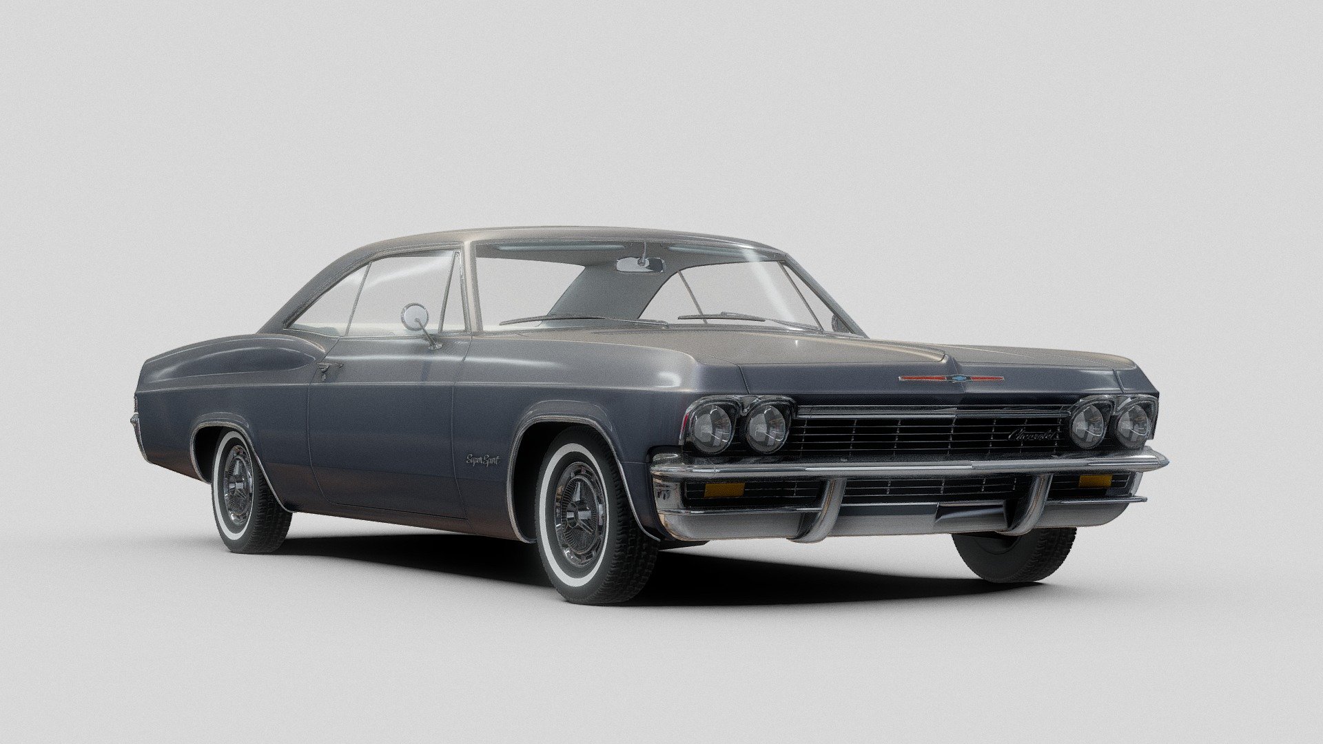 Impala 1965 ss

3d car model of an old epic amarican muscle car (Impala 1965) type ss

fully editable / rigable 

buy getting this model you have full control on meshes and materials

you can even subdivide all parts in blneder for having better looking details.

you can support me by folowing me on instagram

my ig: ZIRODESIGN - Impala 1965 ss - Buy Royalty Free 3D model by ZIRODESIGN 3d model