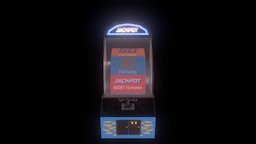 Arcade Jackpot Game wheel, arcade, fortune, ready, neon, jackpot, roullete, unity, game