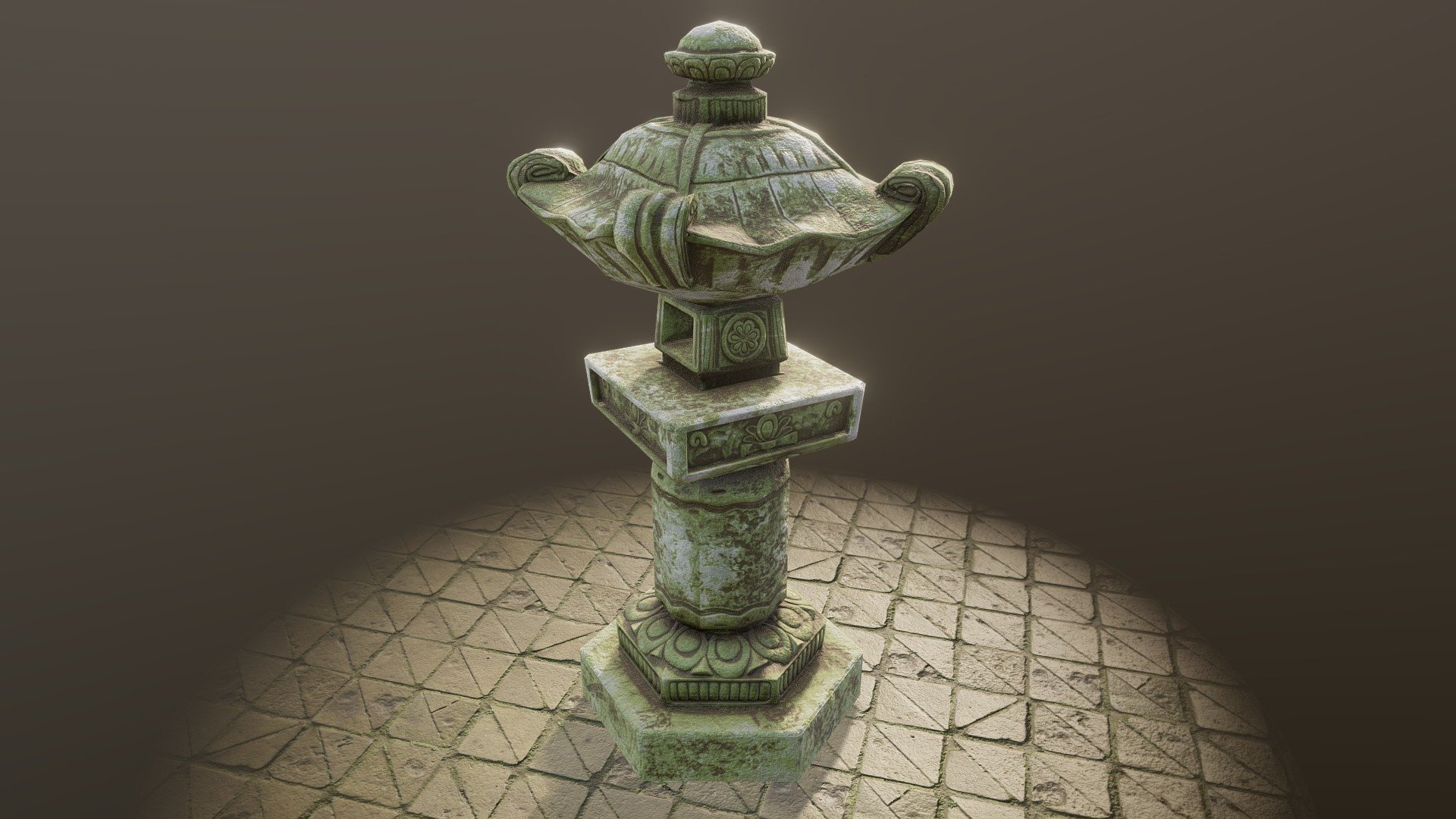 This is the first model I havve made for a Shogun themed scene I am working on right now 3d model
