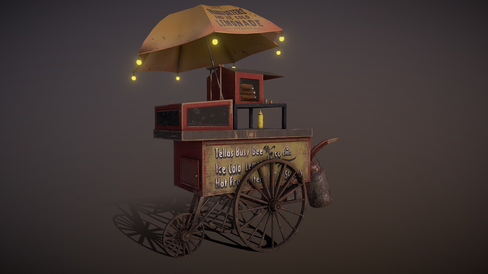 Hello. This is my 4th model.
I made this in 3ds max
Baked and texturing Substance painter 3d model