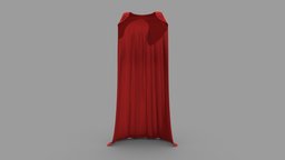 Long Red Cape