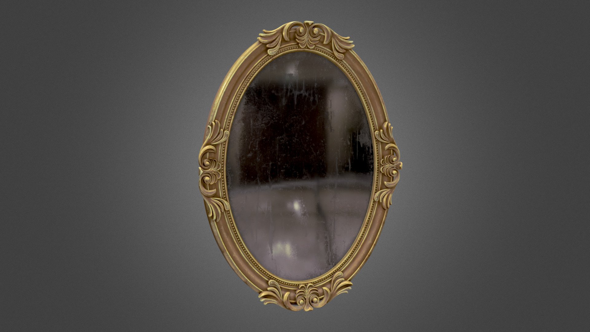 Victorian Mirror / Picture Frame

A very detailed victorian style mirror, that also can be used as a picture frame just replacing the base color texture of the mirror.

Two versions are available: High poly mesh that can be use for close ups, in 3D animations or games in Unreal Engine 5 using nanite. And a low poly version that is also very detailed but some details was baked in the normal map to save performance in realtime aplications.

Textures are all in 4k resolution and include:
* Base Color
* Metallic
* Roughness
* Normal Map 

The low poly version also includes an Ambient Occulison texture 3d model