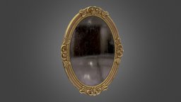 Victorian Mirror / Picture Frame victorian, frame, ornament, mirror, mirrors, pictureframe, picture-frame, decorative-element, victorianstyle, decoration, victorian-architecture, victorian-era
