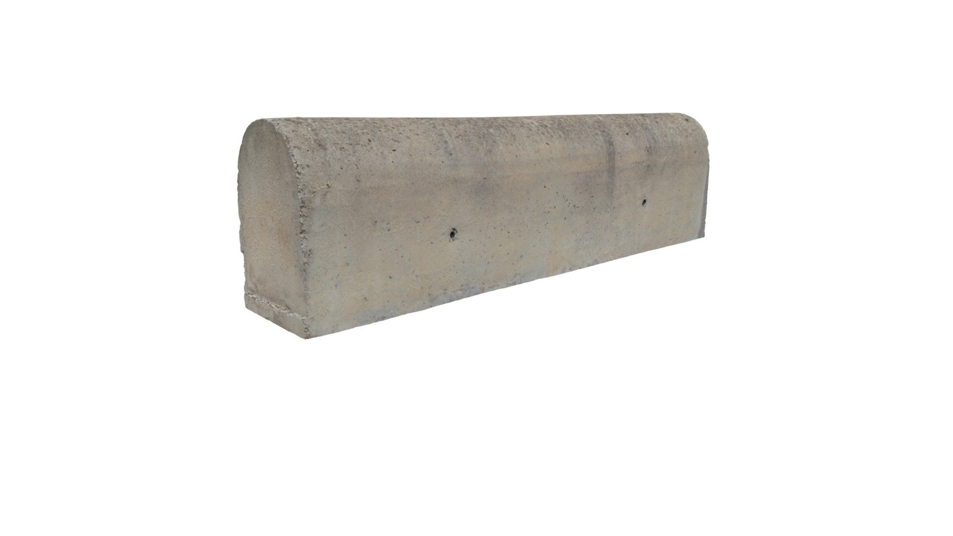 Highly detailed 3D model of a concrete barrier

Photo-scanned using 276 images

Processed in Reality Capture

Modeled in Maya and ZBrush



Size: X:210.5cm x Y:58cm x Z:39cm

Centered on X,Y,Z axis



Medium Resolution includes:

-1 medium resolution model (199,000 tris)

-1 8k diffuse map (.tif)
 - Concrete Road Barrier - Buy Royalty Free 3D model by POP417 3d model