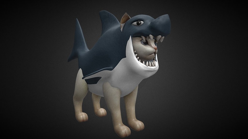 Cat shark - 3D model by Denzel (@Denzel7) 3d model