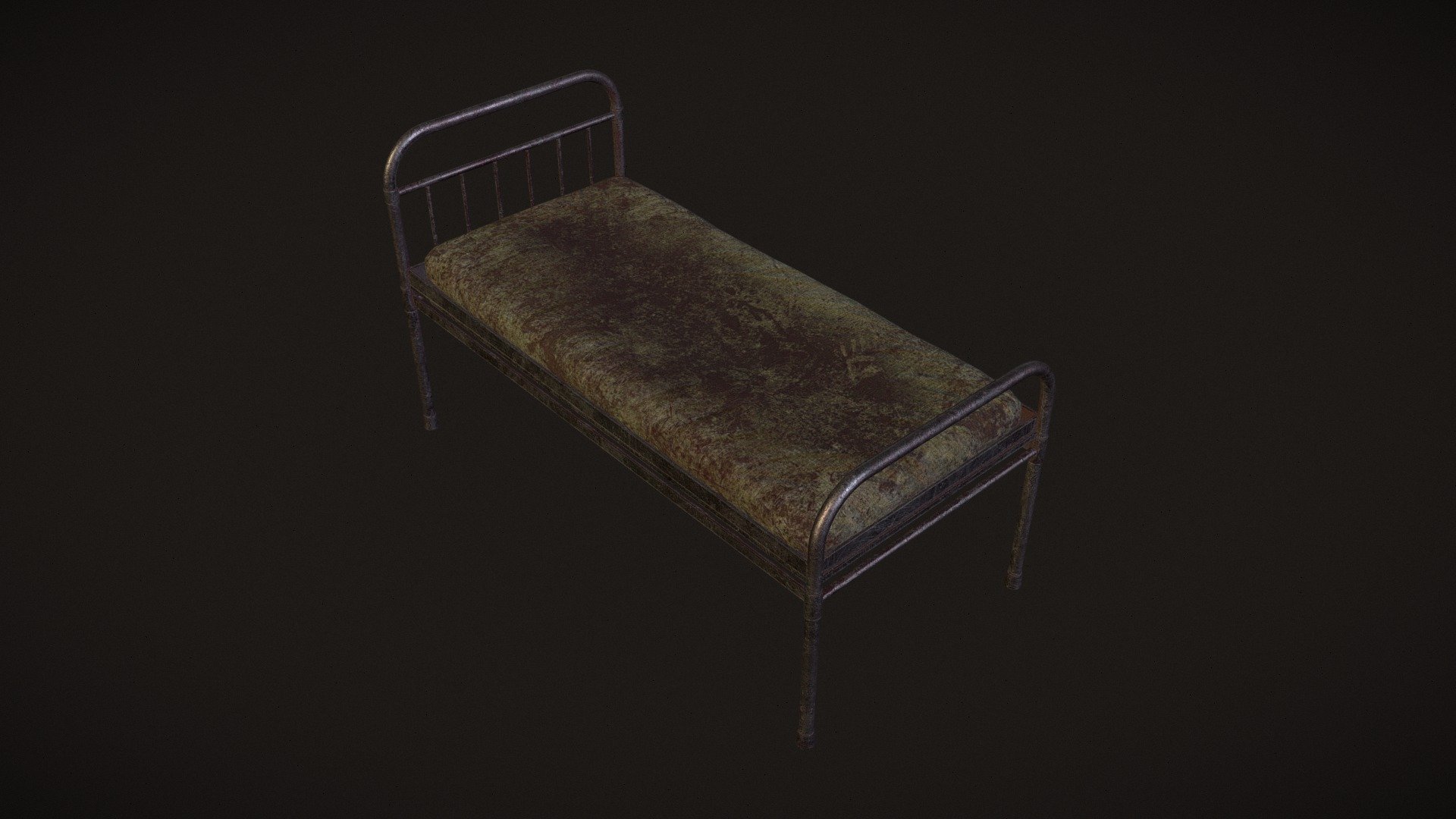 If you liked the model, do not forget to like it and follow me! - Bed of Torture - Buy Royalty Free 3D model by Luciano O. Mollo (@LM3D) 3d model