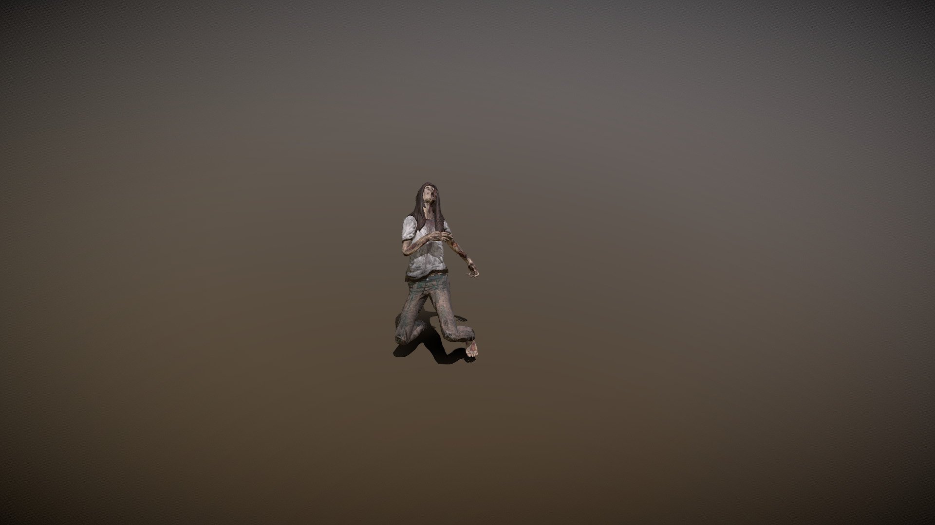 No 9 in a series of ten zombies. She has 12 animations plus T-Pose.

This model was created in Fuse, Tweaked in Blender and rigged and animated in Mixamo.

You are free to use this model in any of your projects according to the above software and Sketchfab's licences 3d model