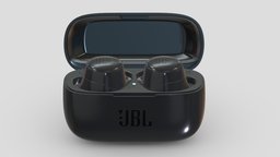 JBL Live 300TWS music, room, headset, style, wireless, studio, sound, live, musical, luxury, fashion, electronics, equipment, headphones, audio, jbl, vr, ar, record, dj, realistic, bluetooth, devices, earbuds, true, earphones, metaverse, character, asset, game, 3d, pbr, low, poly, gear, on-ear, 300tws, unveils, noise-cancelling