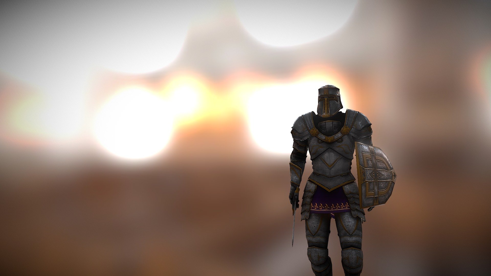 Just a small test of armored knight walking :)

Cheers! - Knight walking test - 3D model by SRFstudio 3d model
