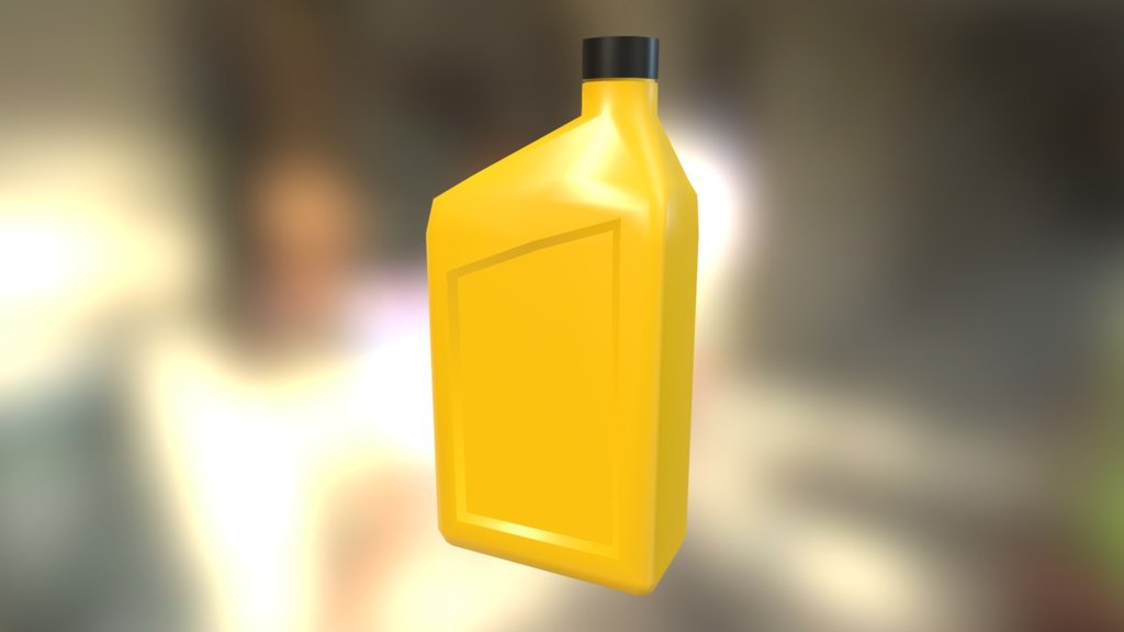 Oil can for unity game - Oil Can - 3D model by sdhyde 3d model