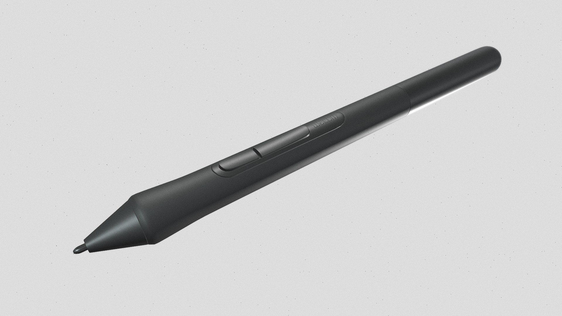 A recreation of the Wacom Intuos S pen, modeled using Maya 2022 and rendered in Vray 3d model