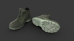 Pair of Boots style, fashion, clothes, feet, foot, boot, ready, boots, footwear, apparel, character, game, pbr, low, poly, clothing