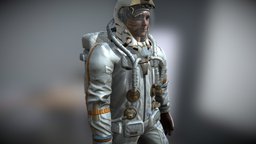 3DRT nasa, spaceman, gamedev, astronaut, exploration, suite, interstellar, wars, galaxy, star, spacer, outer-space, kosmos, cosmos, kosmonaut, space-travel, animated-rigged, character, lowpoly, gameart, scifi, man, sci-fi, animated, male, space, gameready, envirosuit