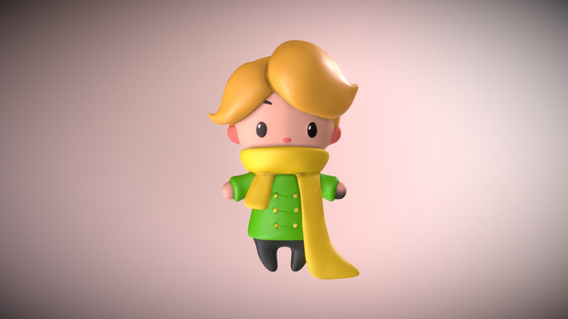 Little Prince - 3D model by biancattaneo 3d model