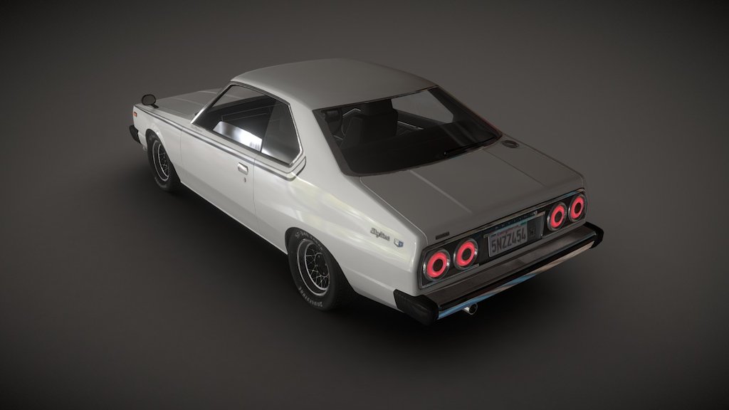 I created this model back in 2007 and revisisted in 2011 to increased detail for use as a Grand Theft Auto Mod 3d model