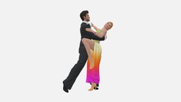 Woman And Man Dancing 0626