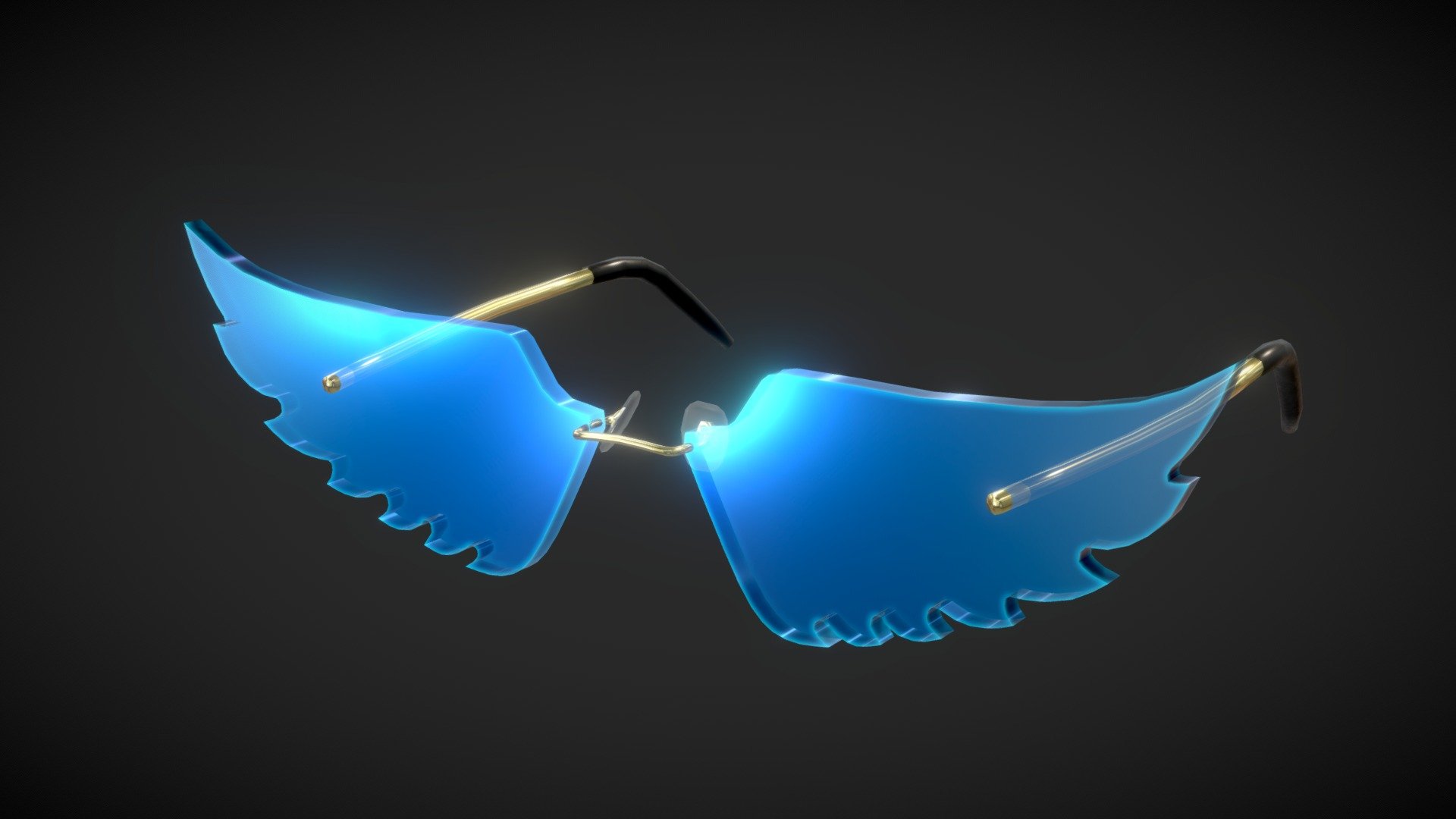 Wings Sunglasses / Neon Sunglasses

4096x4096 PNG texture

Triangles: 2.2k
Vertices: 1.1k

👓  my glasses collection &lt;&lt; - Wings Sunglasses - Buy Royalty Free 3D model by Karolina Renkiewicz (@KarolinaRenkiewicz) 3d model