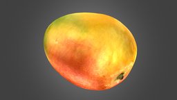 Mango fruit, artec, eva, mango, 3dscan
