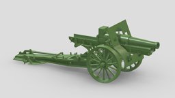 C-MLE 1917 field, wwi, french, printing, c, army, heavy, canon, 155, de, print, the, ww1, printable, howitzer, modele, 1917, schneider, mle, 3d, military, m1917a1, c17s