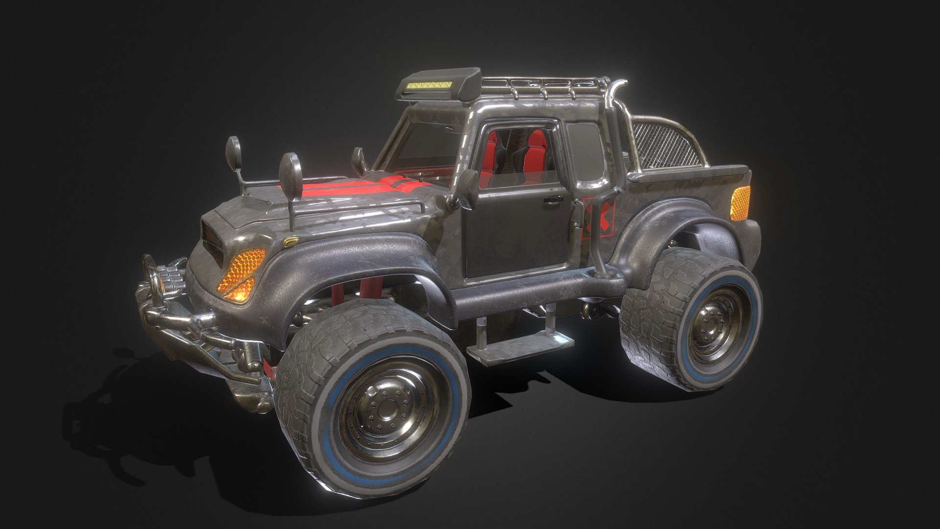 Blender EEVEE Render



I make downloadable models for studying and as a hobby, If you can appreciate my work by including my name on your project or other awards I feel very respect for you. Thank you

regards : Rzyas




 - RZ Truck - Download Free 3D model by Rzyas 3d model