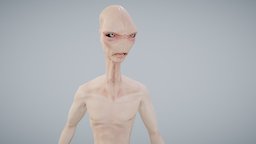 Alien mixamo, alien, vrgame, theyare, character