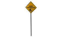 Road Sign (Construction Sign)