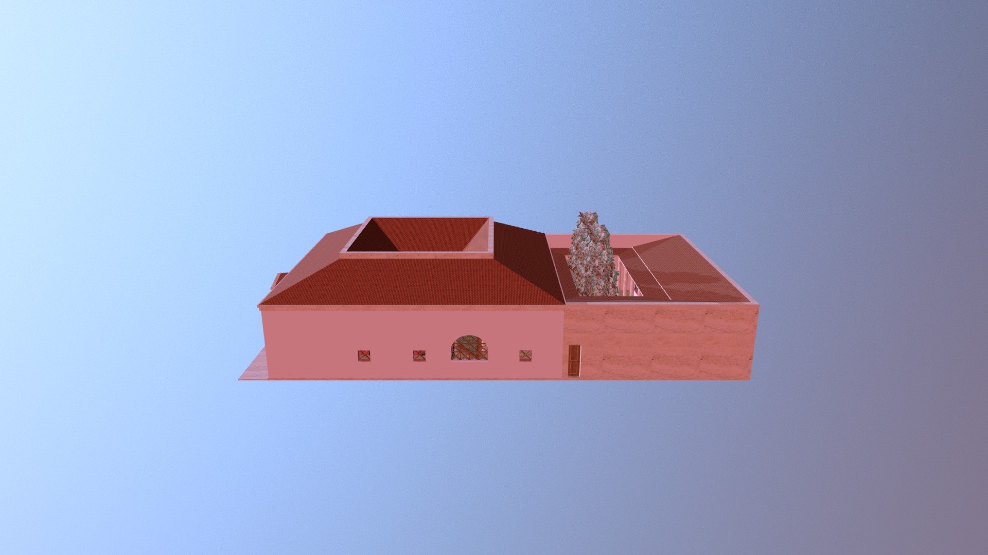 domus romana - Domus - 3D model by annarodon 3d model