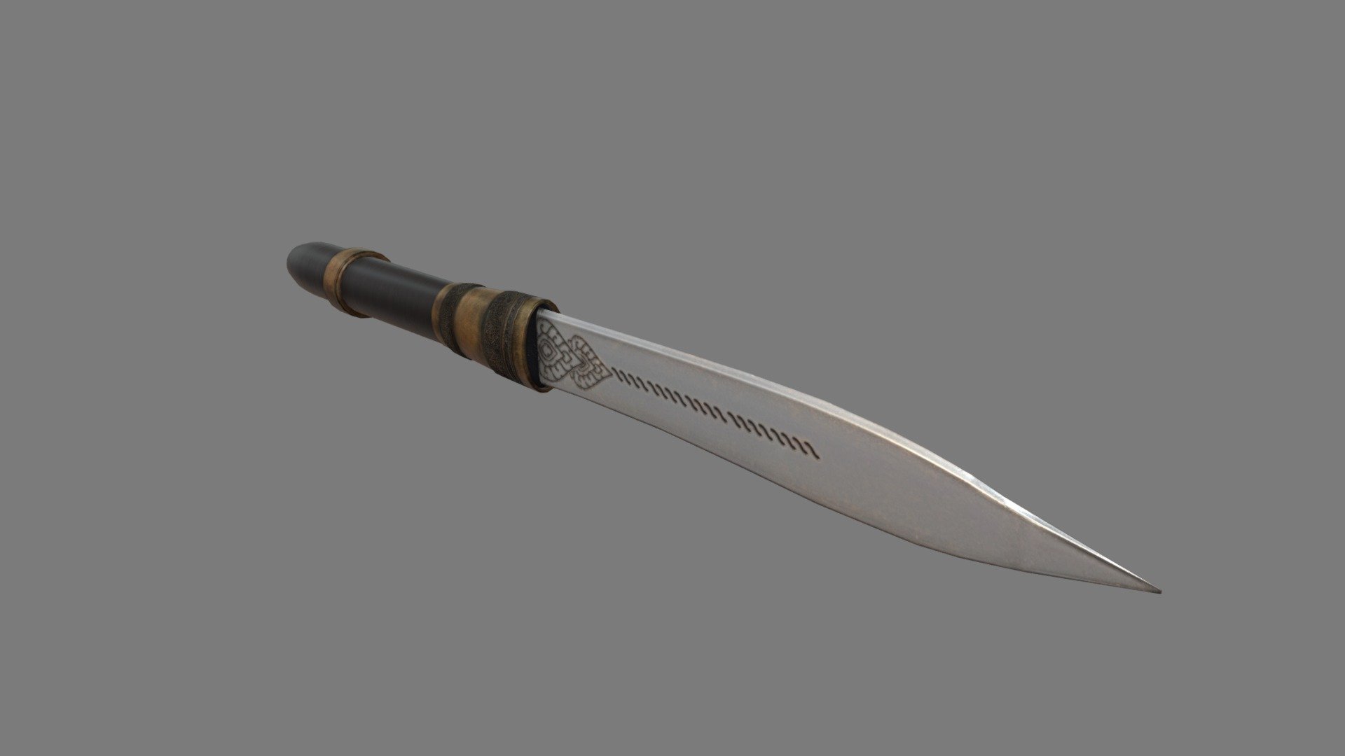 Necro Knife model in Thai style.

Poly: 632
Vertex: 640
in subdivision level 0

2048x2048 PNG Texture
Include Diffuse, Metalic and Normal

3ds max,FBX,OBJ and texture files in additional file 3d model