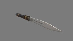 Thai Knife melee, sharp, thai, necro, weapon, knife, sword, blade