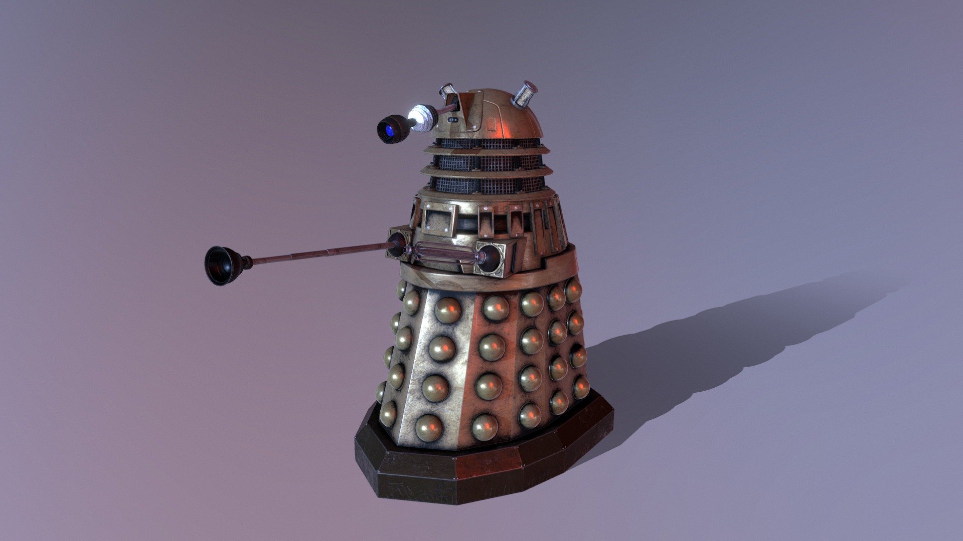 E X T E R M I N A T E !

My animated Dalek from &ldquo;Doctor Who