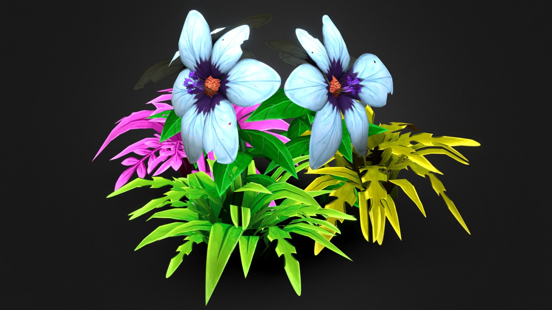 Jardín low poly, garden low poly, texture hand painted, hecho con Autodesk Maya y Adobe Photoshop
https://www.behance.net/vicdibuja - JARDÍN LOW POLY - Download Free 3D model by Vic dibuja (@vicdibuja) 3d model