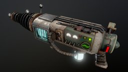 The DEANIMATOR electricity, metal, dieselpunk, glow, buttons, garrysmod, emission, sourceengine, dials, teslacoil, thicc, monstermash, weapon, sci-fi, monster, gun, electric