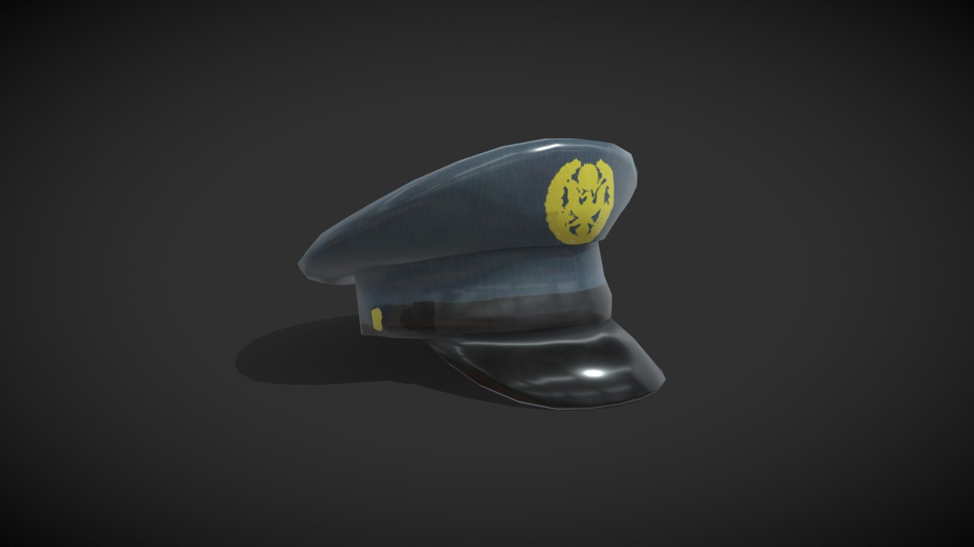 Sergeant_Hat - 3D model by The Learning Network (@TheLearningNetwork) 3d model