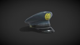Sergeant_Hat police, hat, props, sergeant, props-assets, 3dmodel