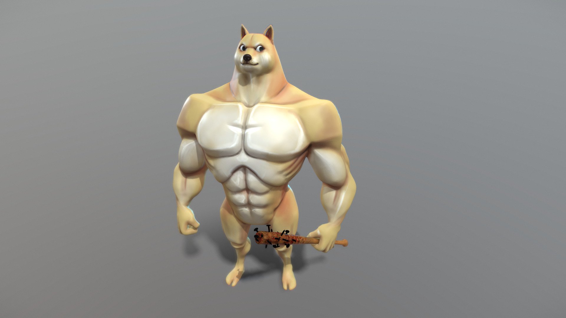 the file contains the .stl file for 3d Printing the &ldquo;doge