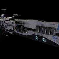 DOM Interceptor fighter, spacecraft, real-time, astrokill, game, vehicle, military, space, spaceship