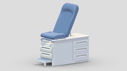 Medical Exam Table scene, room, device, instruments, set, element, unreal, laboratory, generic, pack, equipment, collection, ready, vr, ar, hospital, realistic, science, machine, engine, medicine, pill, unity, asset, game, 3d, pbr, low, poly, medical, interior