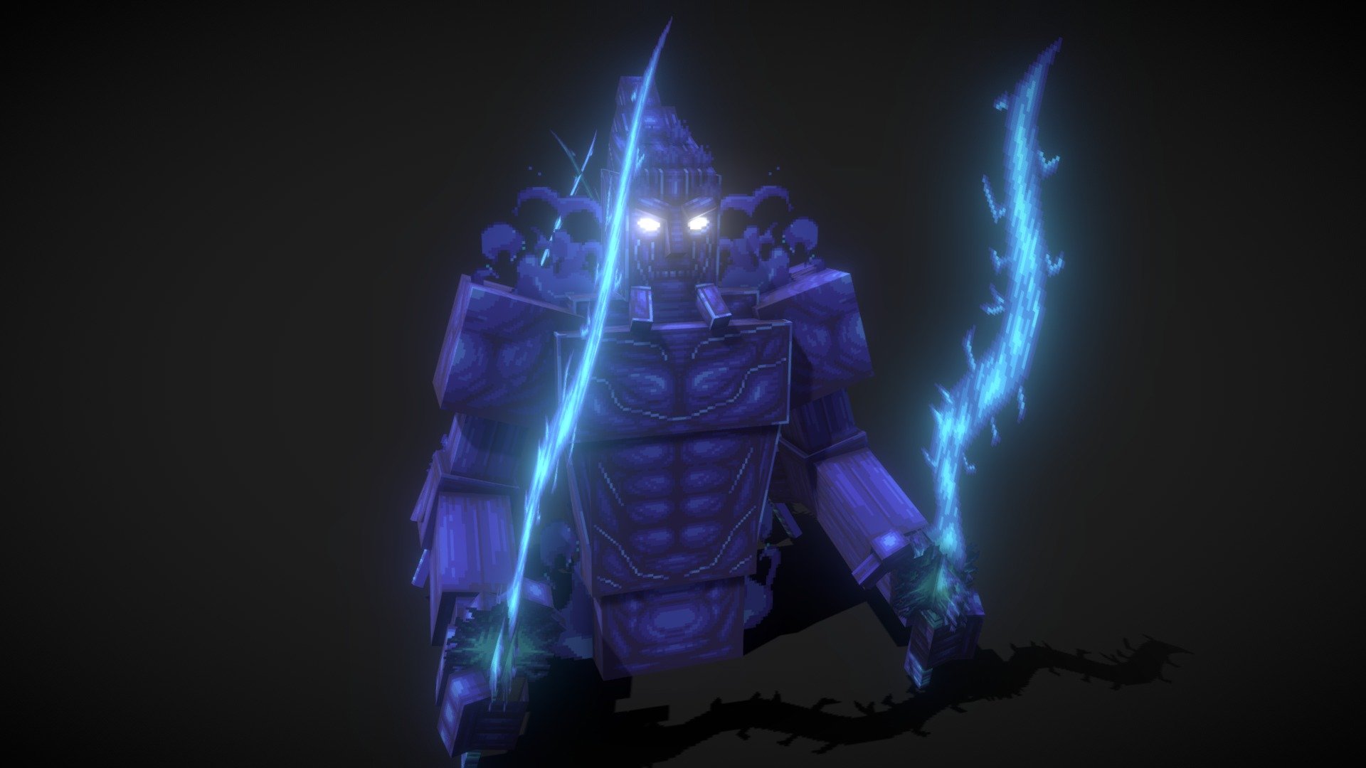 Susanoo for the naruto server im currently helping with. 

Susanoo descended into the land of Izumo in western Japan and killed an eight-headed dragon that had been terrorizing the countryside 3d model
