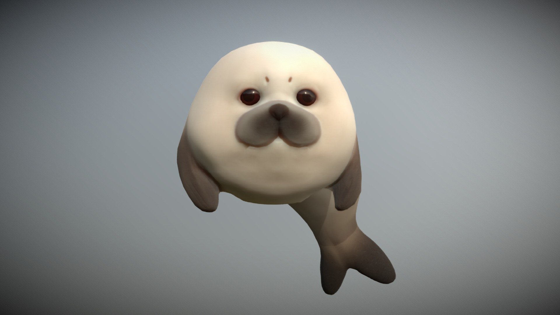 Baby Seal - Seal - 3D model by Baidu_Input_Team 3d model