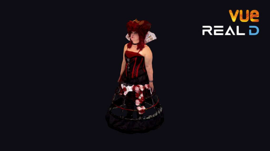 The Queen of Hearts - 3D model by RealD 3d model