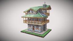Mountain Cottage cottage, villa, residence, house, home, building