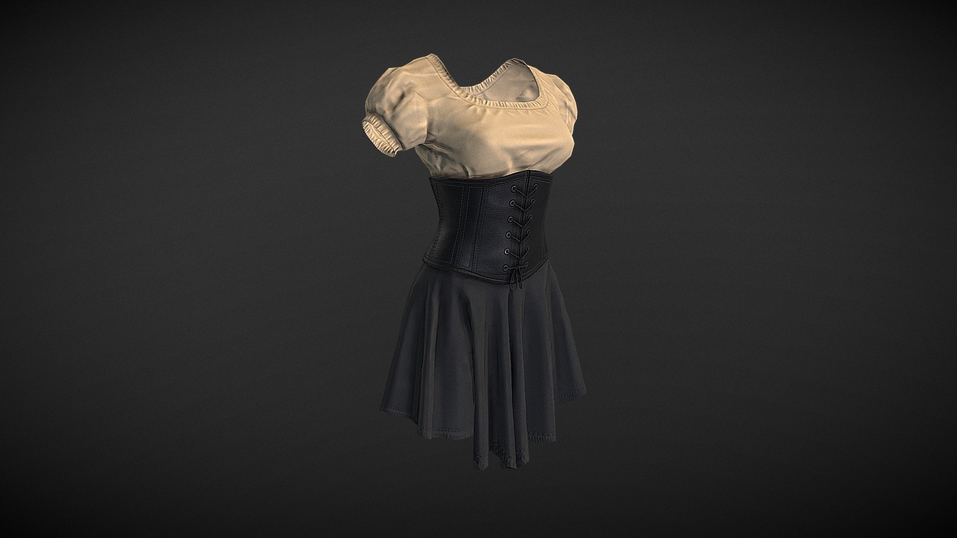 Client/Commission work based on references

Game ready asset

2K PBR texture sets
 - Female Medieval Outfit 2 - 3D model by dejan31 3d model
