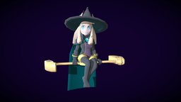 Fanart: Anankia(MaestroCeleste) by StellarKnight stellar, stellarknight, magicalgirl, magicalgirls, girl, blender3d, witch, animation, animated