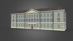 Eastern European Building 019 base, court, mesh, flat, apartments, residential, ornament, apartment, collection, town, flats, city, building, noai